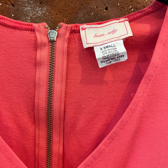 Pink Love Ady Dress - XSMALL - Picture 4 of 4
